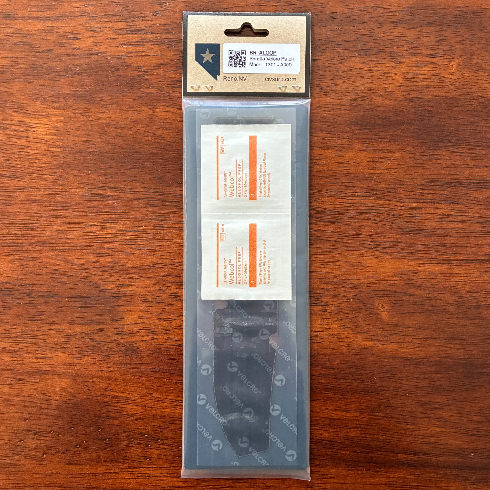 New Beretta Velcro Side Saddle Mounting Patch Shotgun Shotshell Card 1301 - A300