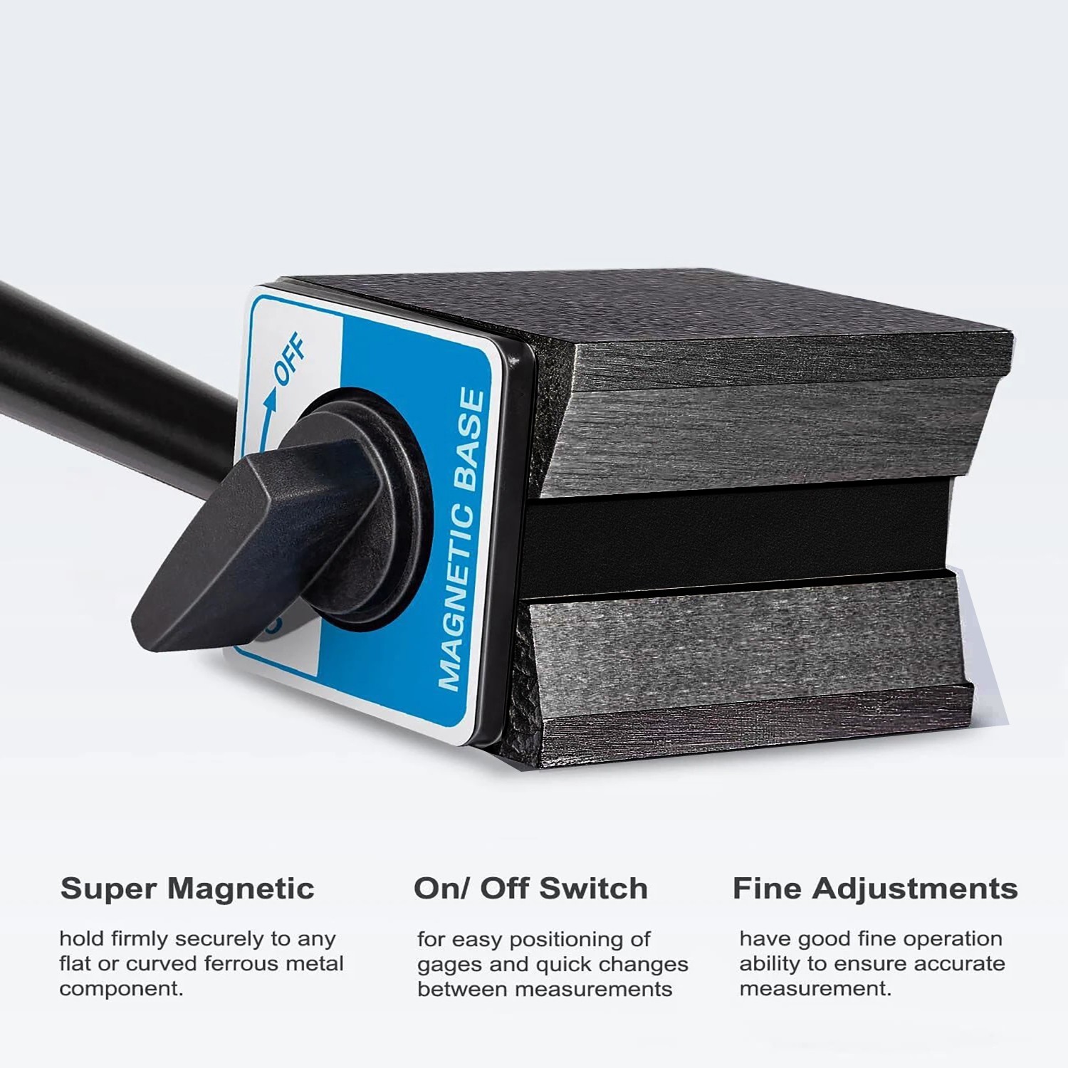 H-295 DG61003 Heavy Duty 176lb Magnetic Base for Noga Test Indicator Holder