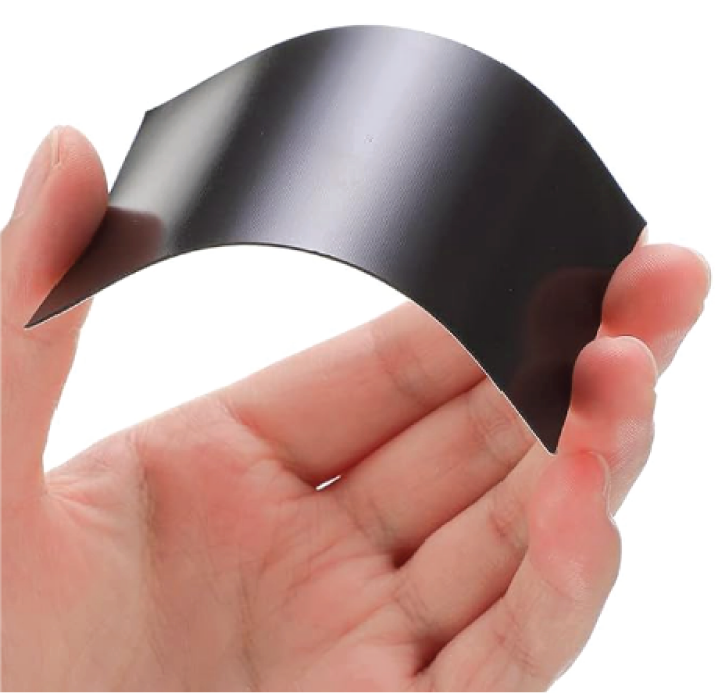 Business Card Flexible Self-Adhesive Magnetic Sheets 3.5 x 2 Inch (100 Pieces)