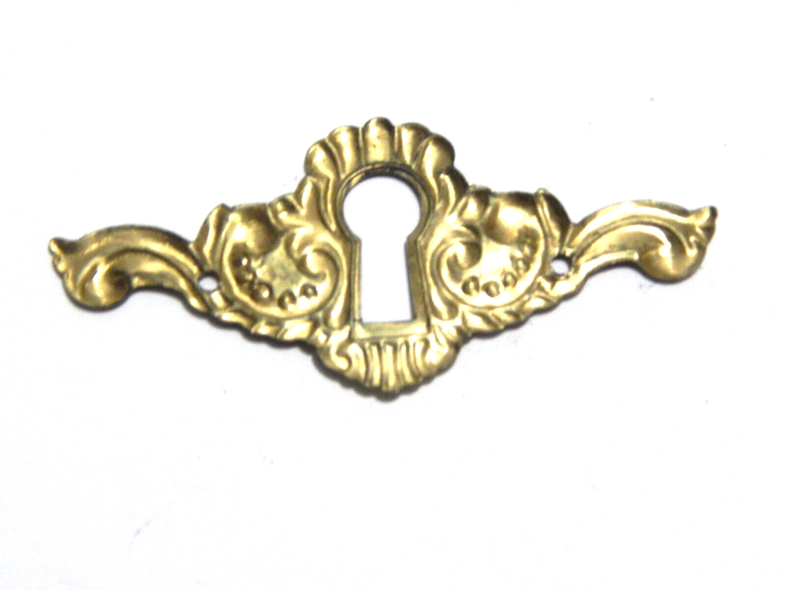 Vintage Keyhole Covers Brass for Drawers Vanties Doors