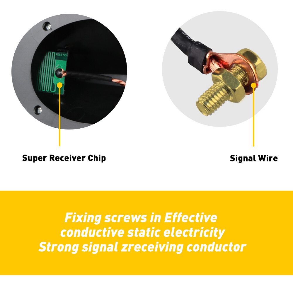 For Hyundai Kia Roof Shark Fin Radio Aerial Signal Antenna FM/AM Black Universal