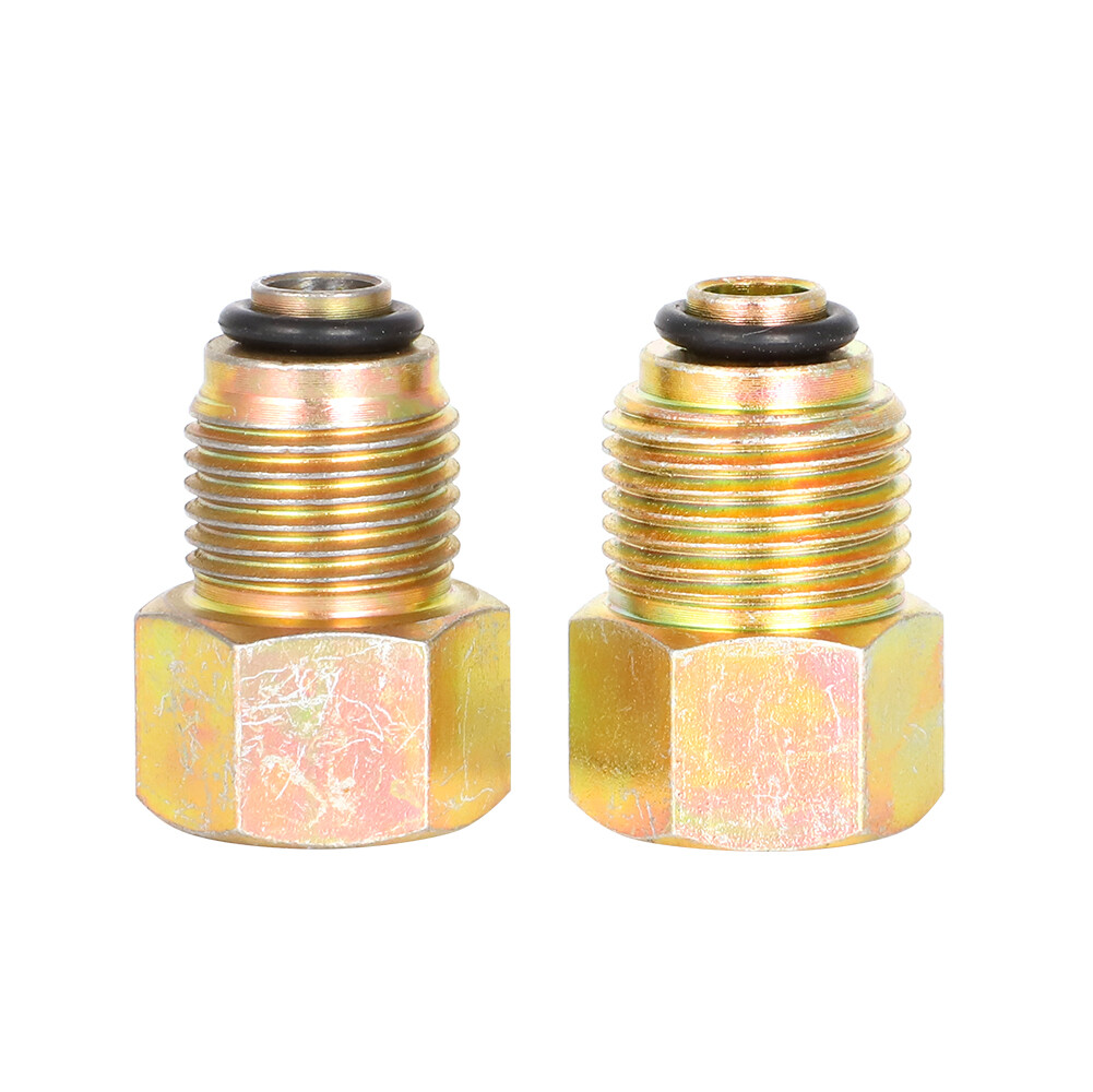 For GM Power Steering Adapter Fitting Inverted Flare Steering Box O-Ring Hoses