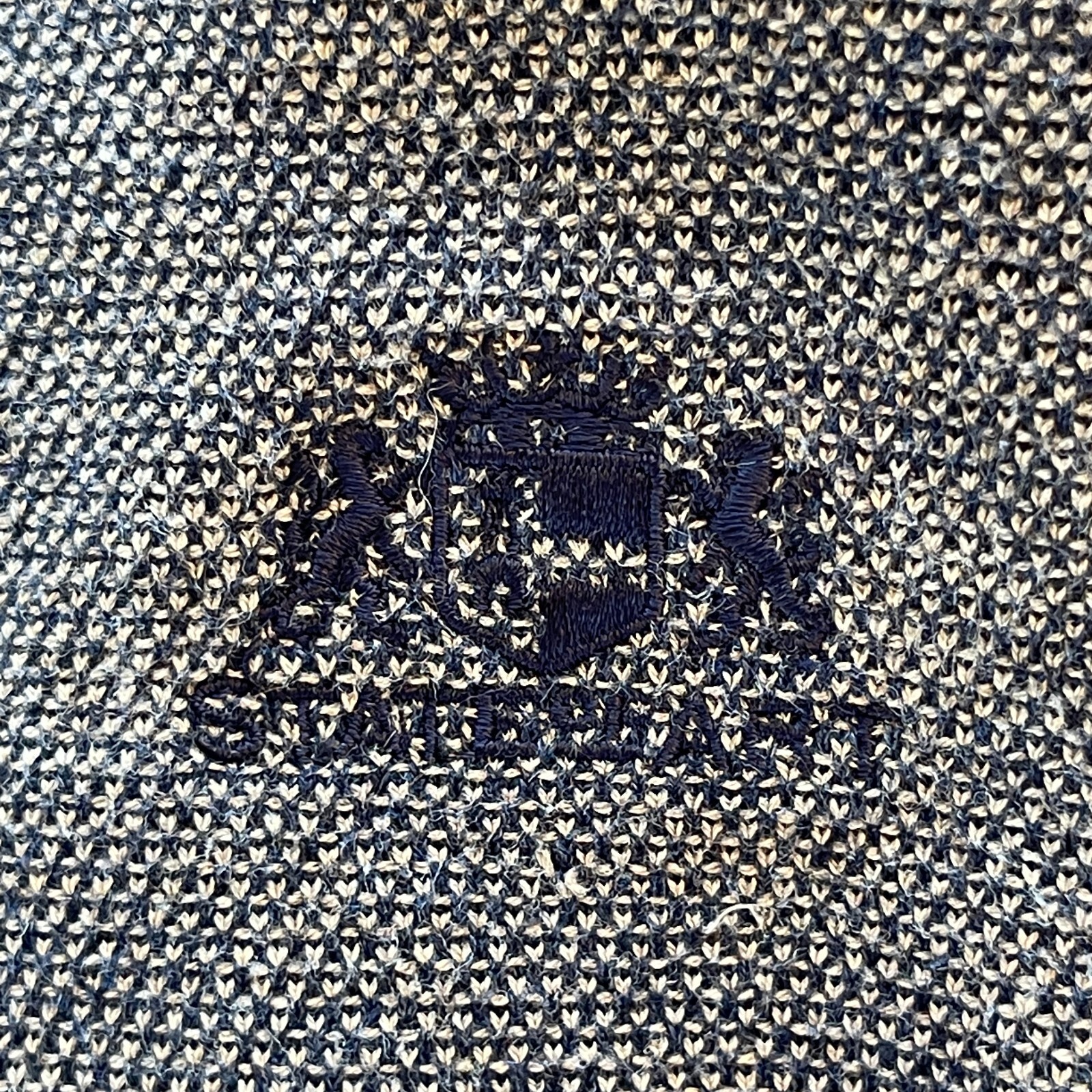 State of Art Modern Classics Men's XL Pullover Sweater Blue 100% Cotton