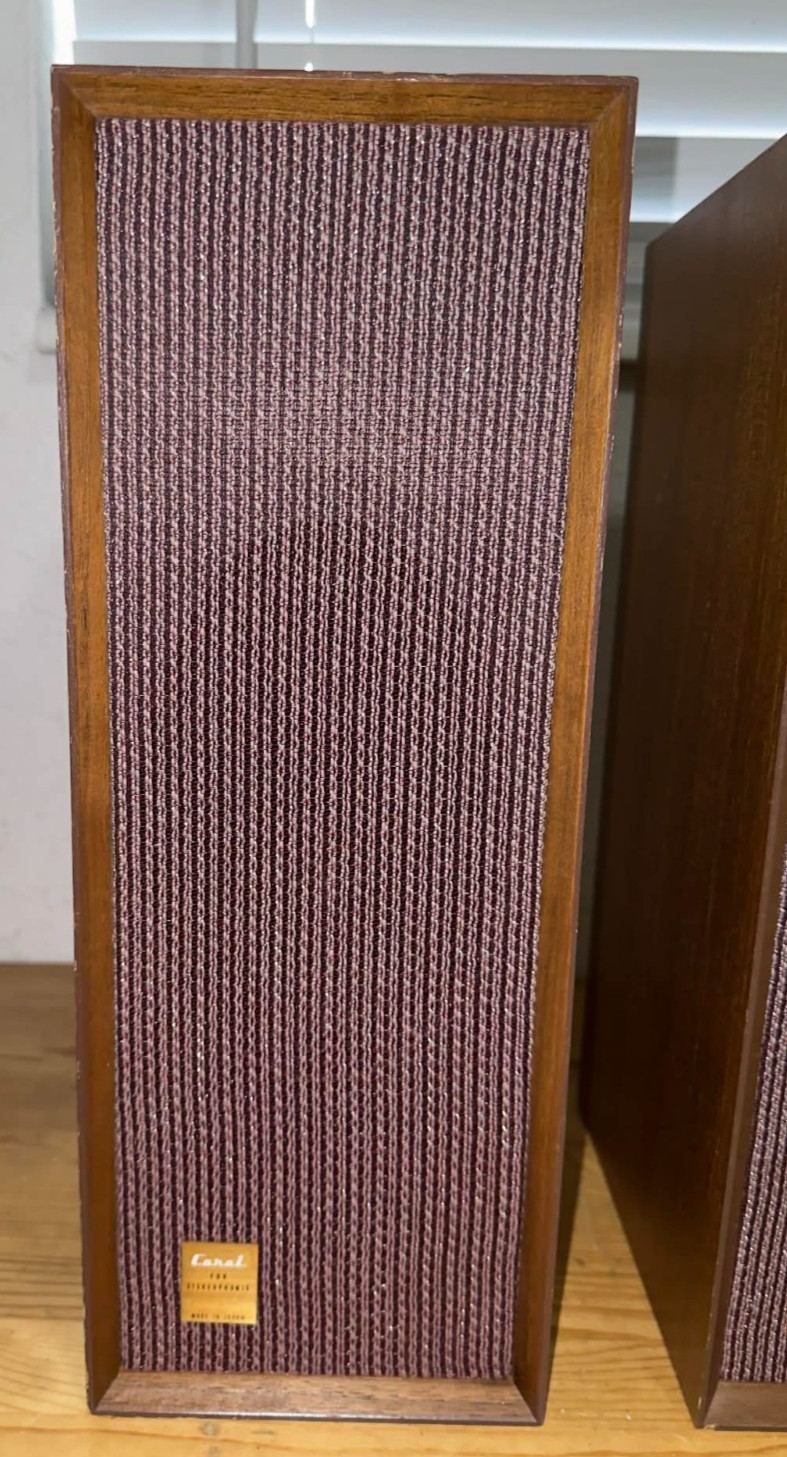 Coral Bookshelf Speakers BX-8 Japanese-Fukuyo Sound Pair