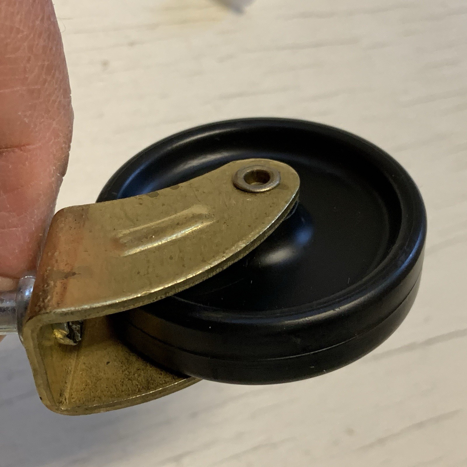 Set Of 4 Tea Cart Caster Wheels With 4 Sockets 2” Diameter Wheels By 7/16” Wide