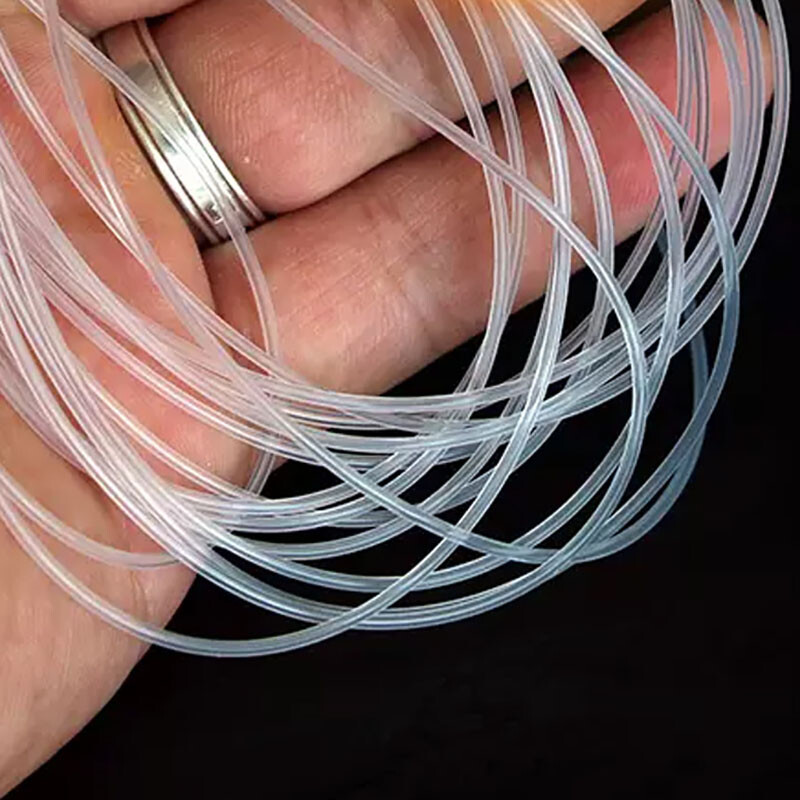 Clear Silicone Tube Transparent Soft Rubber Capillary Hose Food Grade 0.3mm~6mm