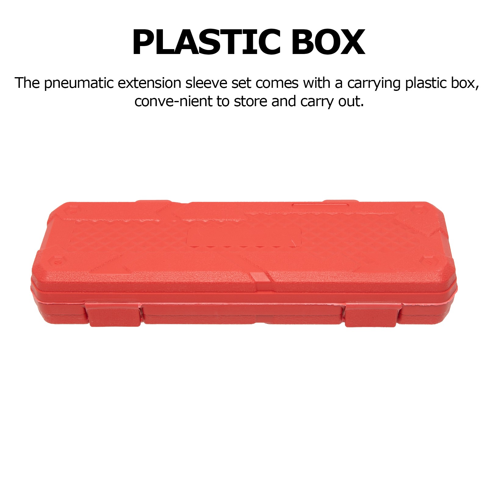 10pcs Metric Deep Impact Socket 1/2" Drive 10mm-24mm 6 Point Sockets w/ Case Set