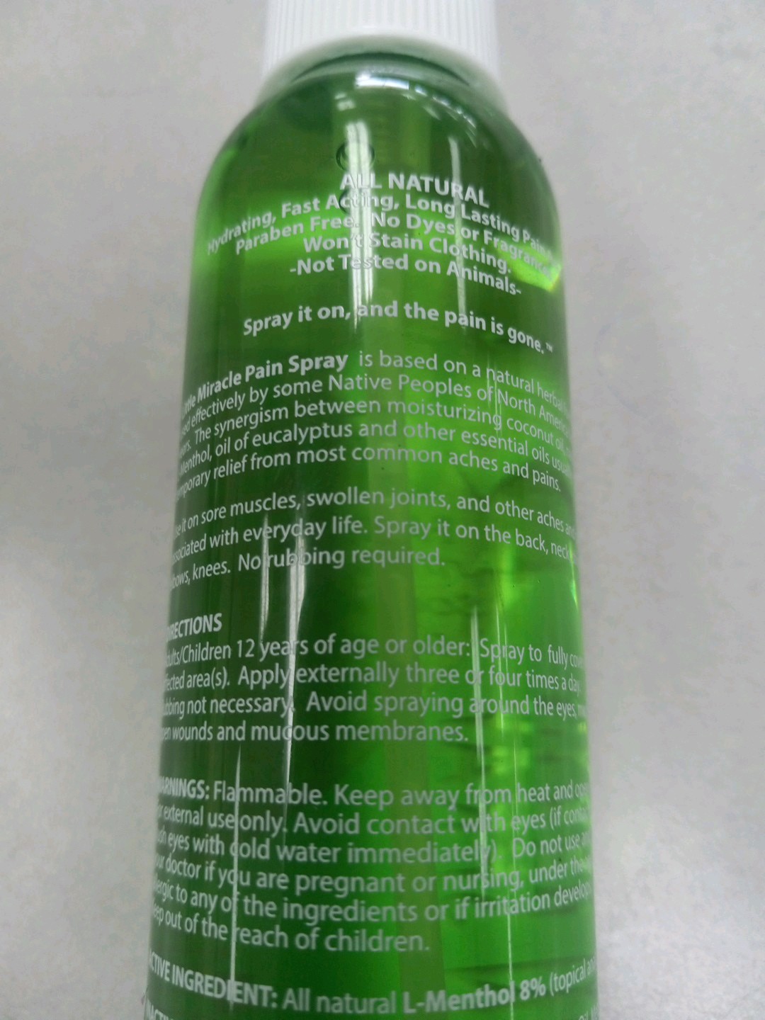 Little Miracle Pain Spray- Faster Pain Relief