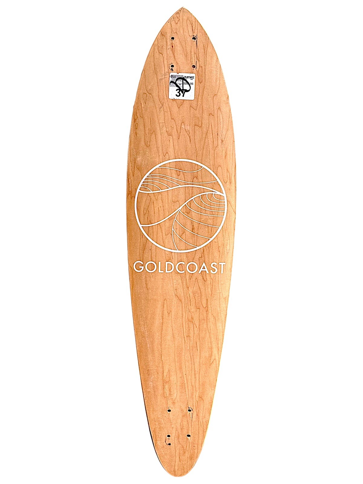 GOLD COAST CLASSIC BLOND PIN 37” GC -Performance Longboard Deck - Color Assorted