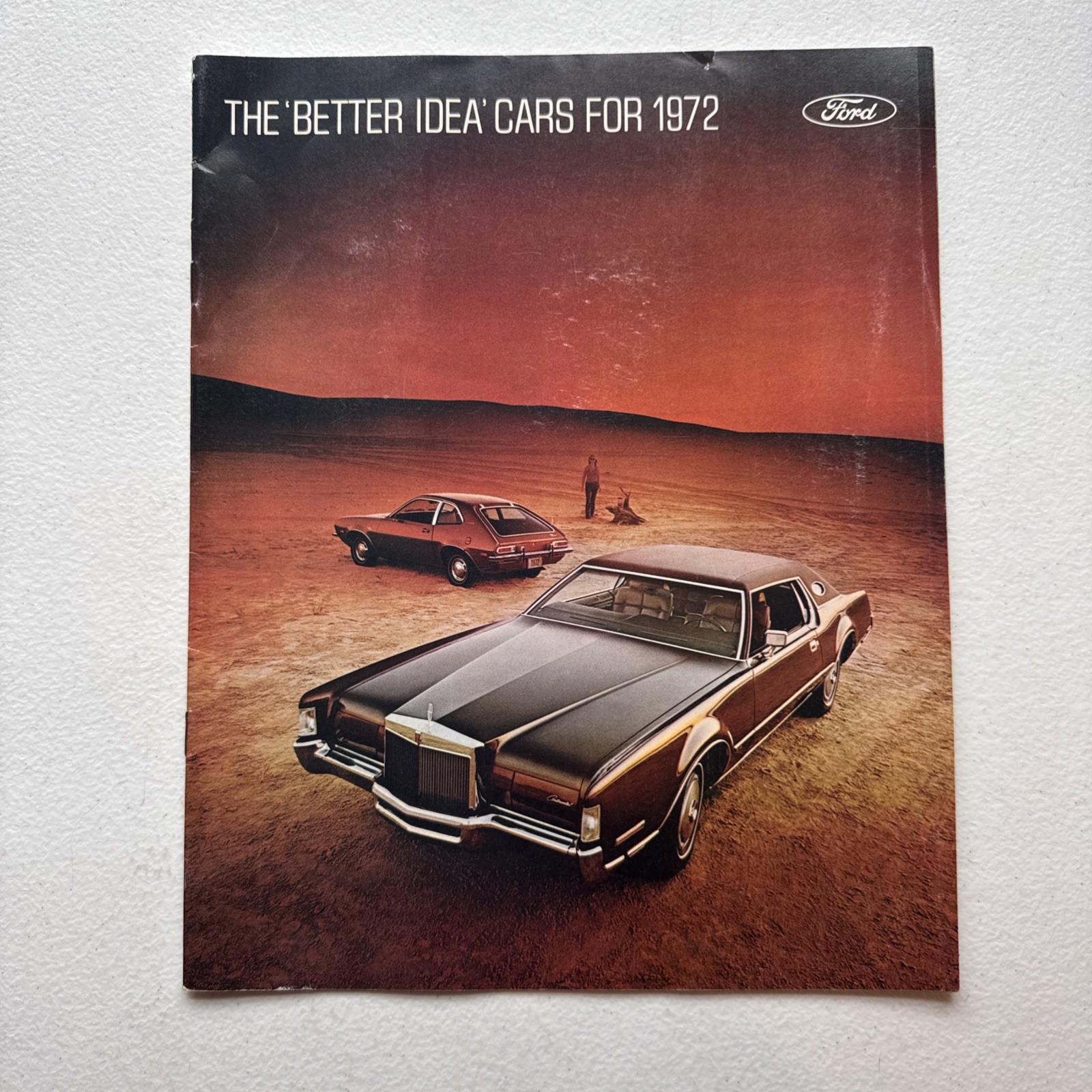 Vintage 1972 Ford Car Dealer Sales Brochure Ford Mercury, Maverick, Mustang