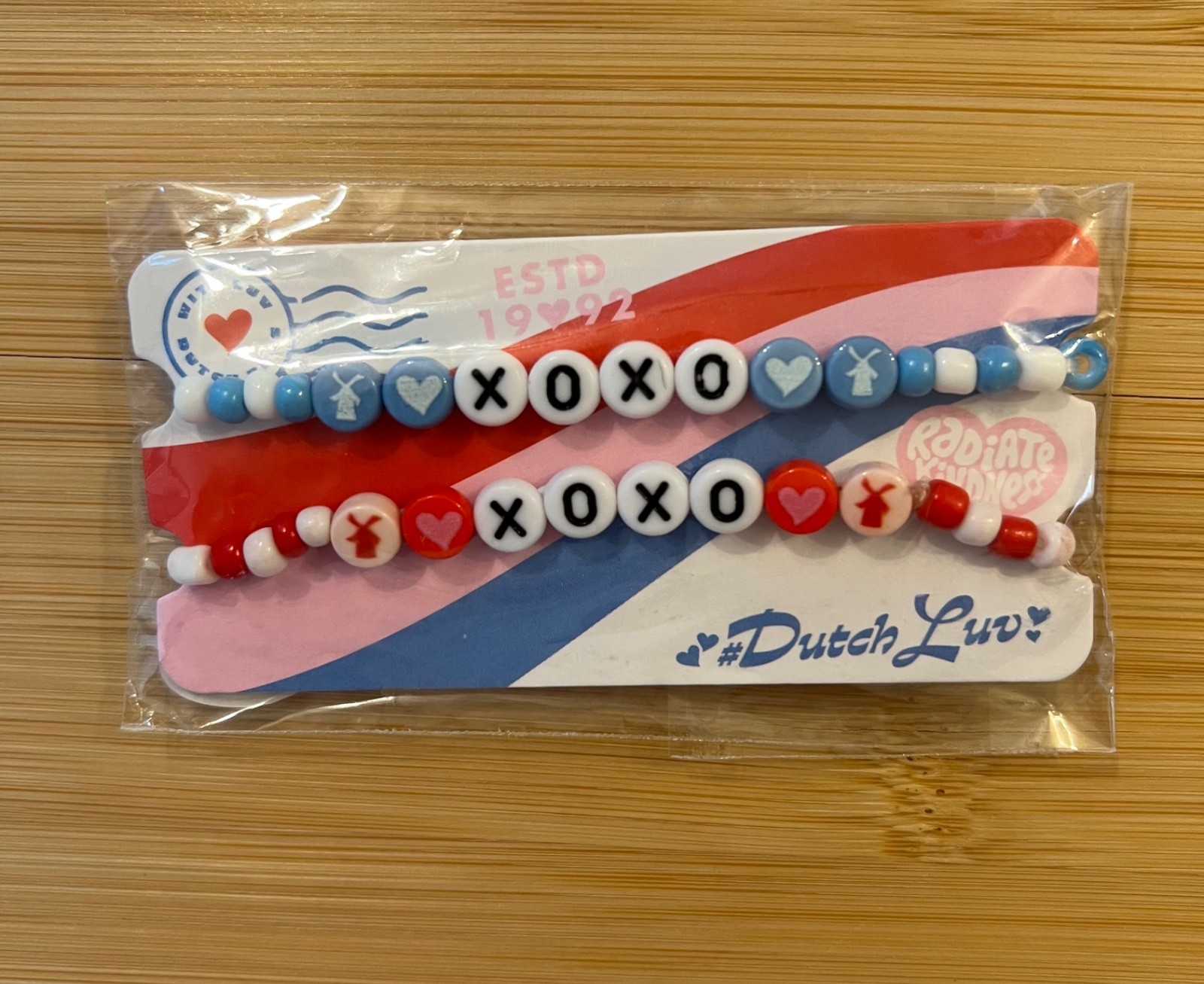 Dutch Bros Friendship Bracelets XOXO Valentine's Day 2024