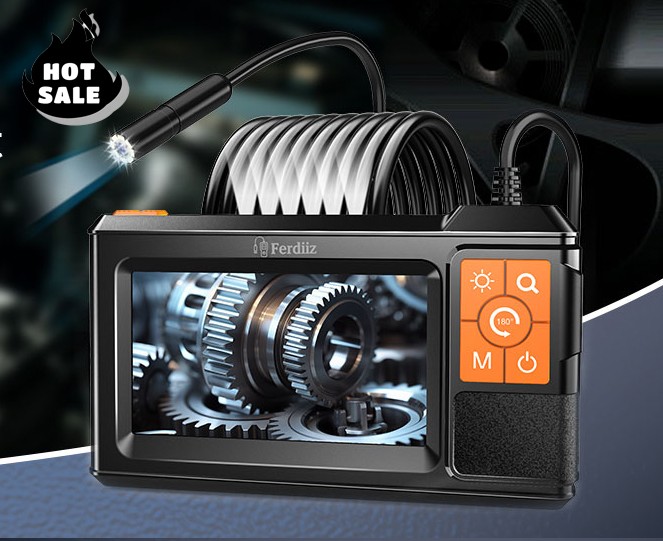 🔥1080P HD LED Handheld Industrial Endoscope Borescope Inspection Snake Camera