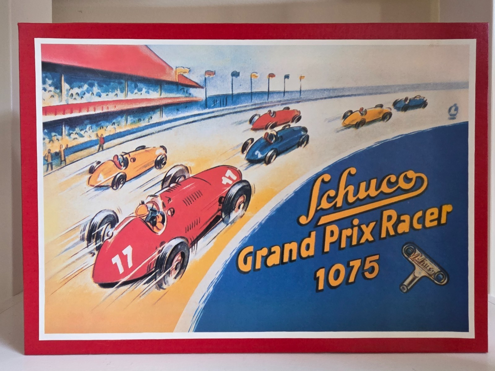 Schuco Grand Prix Racer 1075 Constr. Set, New in orig. Box, made in West Germany
