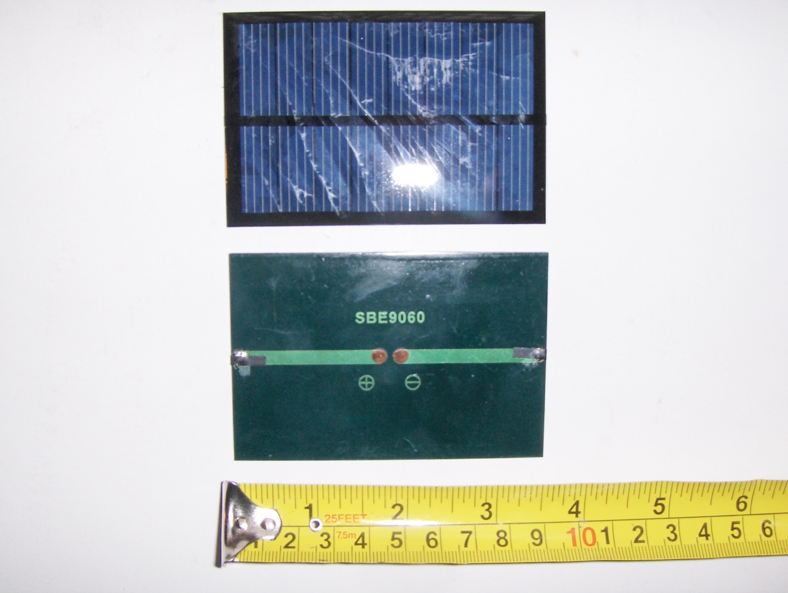 4V 150 mA. Mini Solar Panel   epoxy encapsulated virtually indestructible .6watt