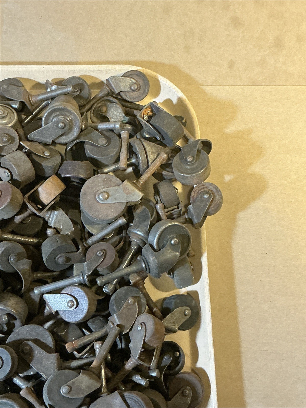 Group Of 130+ Wood/Metal Furniture Casters As Is INV-JDJ79