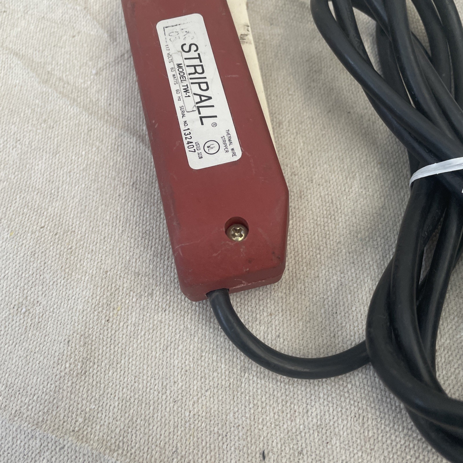 Teledyne Stripall Model TW-1 Thermal Electric Wire Stripper #B5
