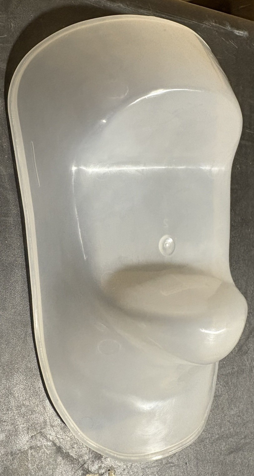 Avon M50 C50 Gas Mask White Plastic Face Form