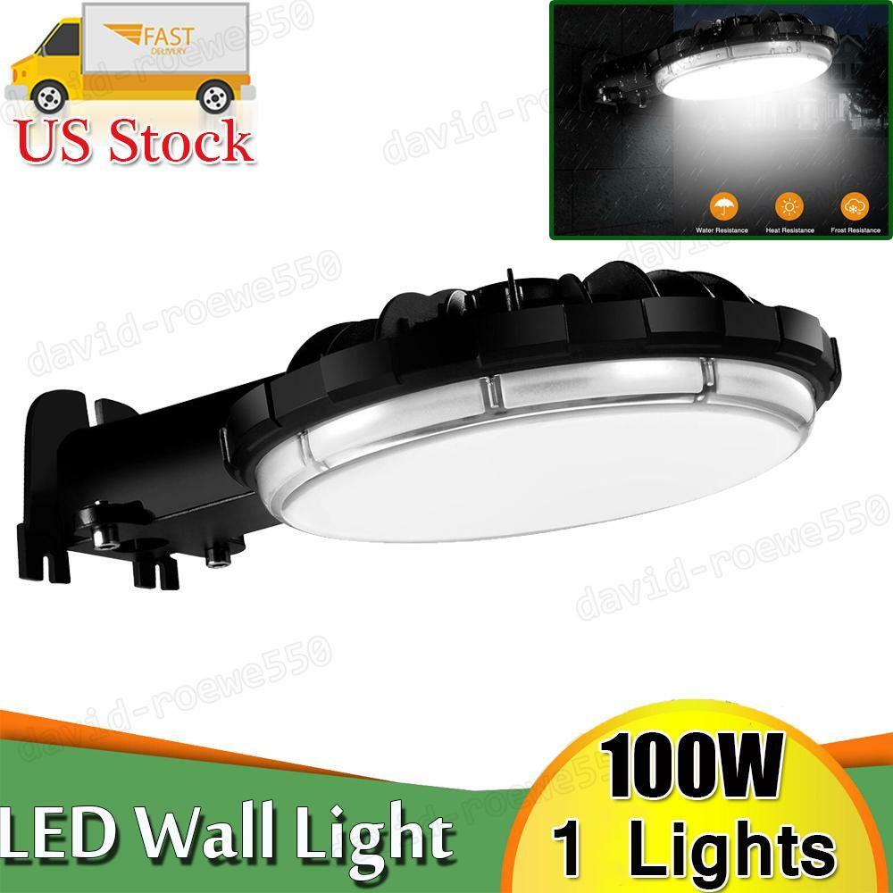 LED Barn Light 100W,12000LM Dusk to Dawn Security Area Lights Yard Lighting IP65