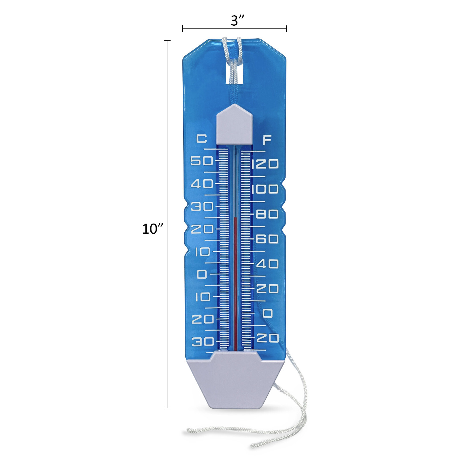 Aqua Select® 10" Jumbo Pool and Spa Thermometer