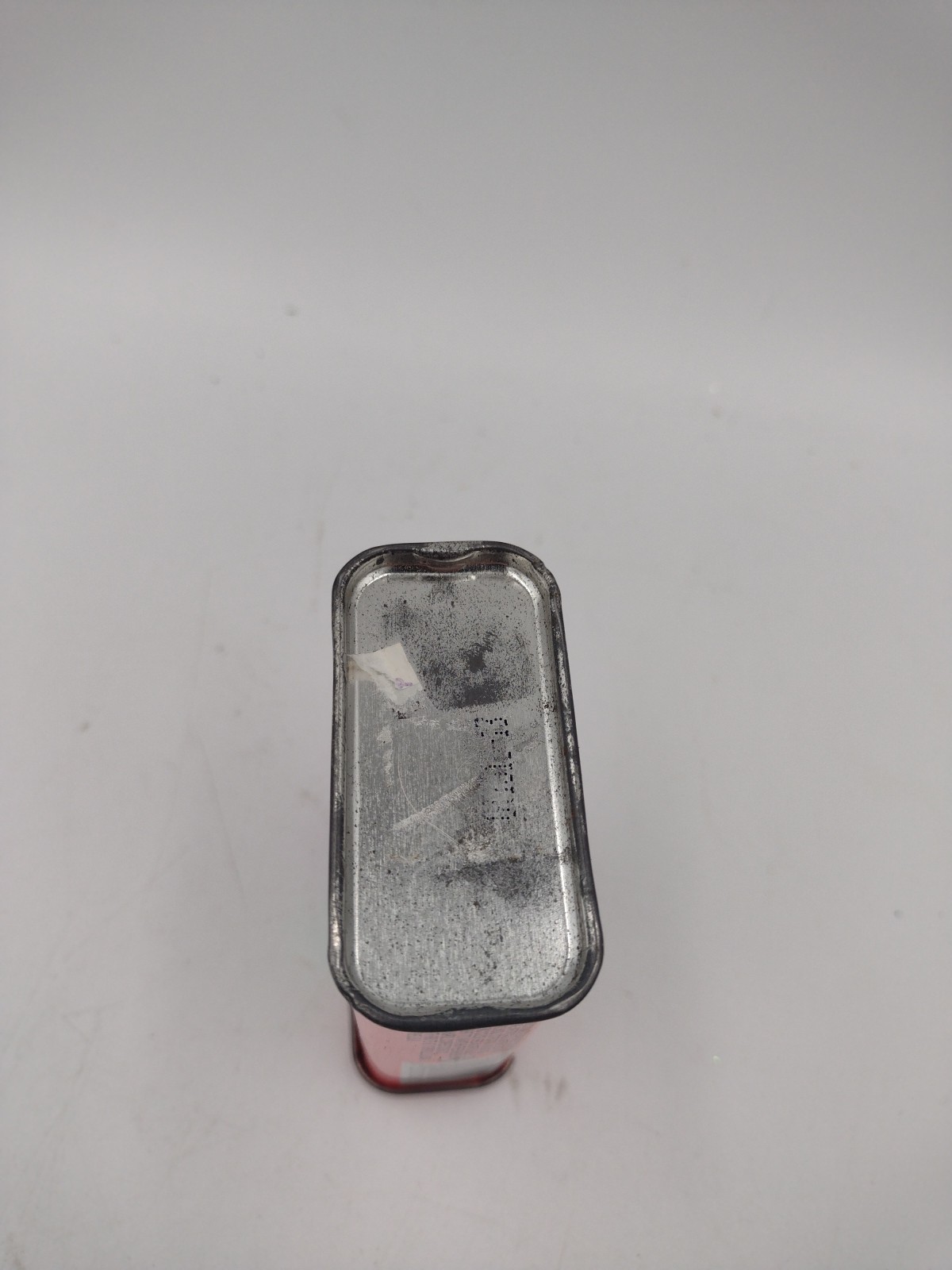 Vintage 90s Ouch! Bubble Gum Neon Empty Metal Collectible Tin Hinged Lid