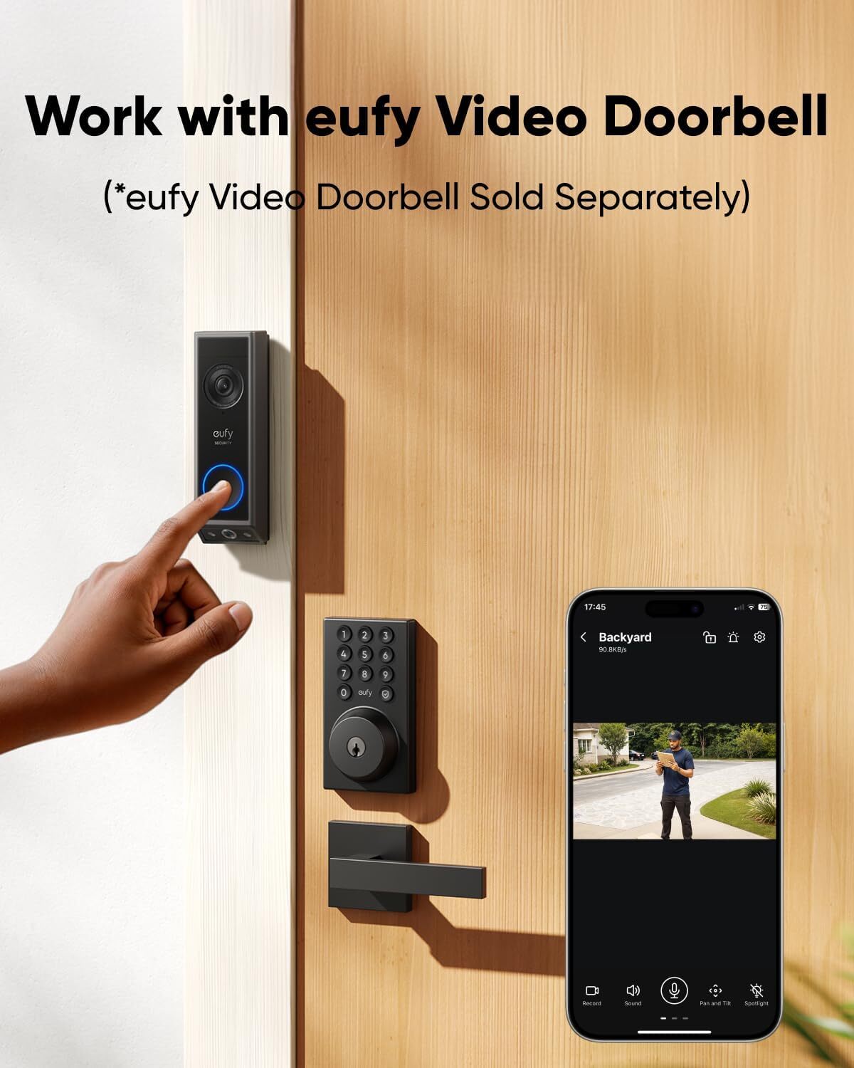eufy Security Smart Lock C30 Keyless Entry Door Lock Deadbolt Auto-Lock |Refurb