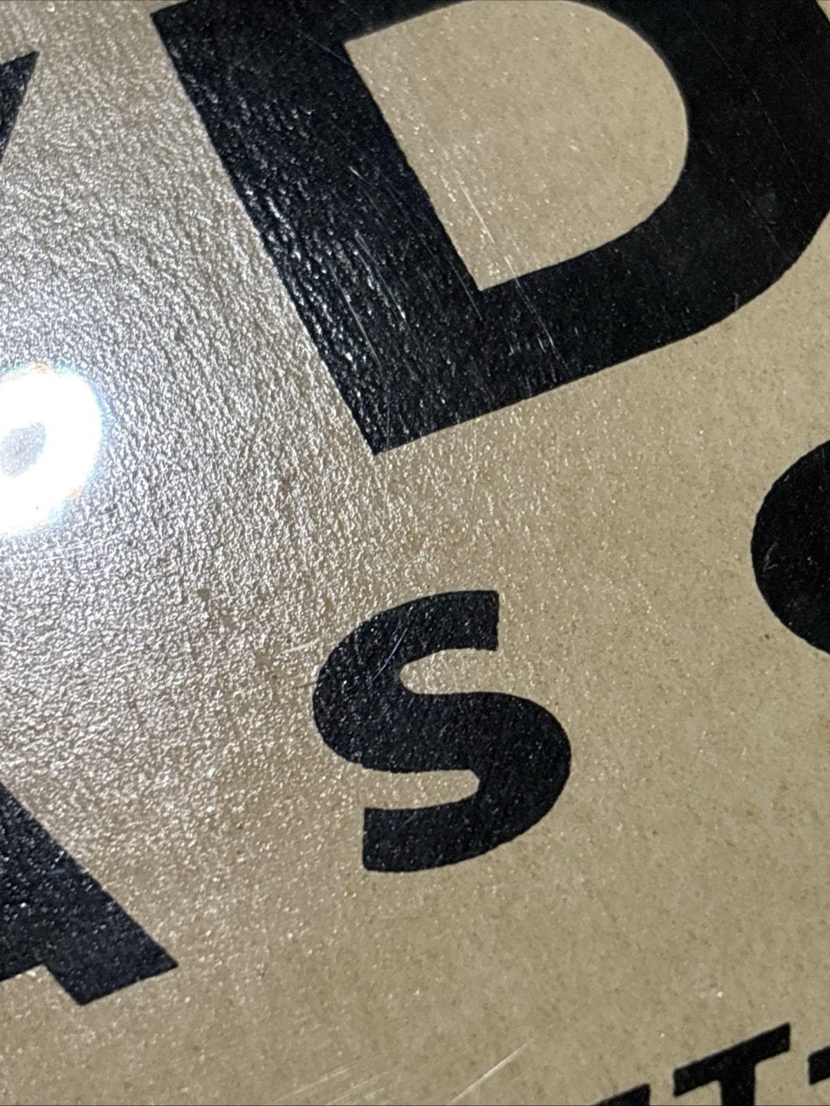 Antique Original Tydol Gasoline Oil Tales Of The Road Cardboard Sign Early Auto