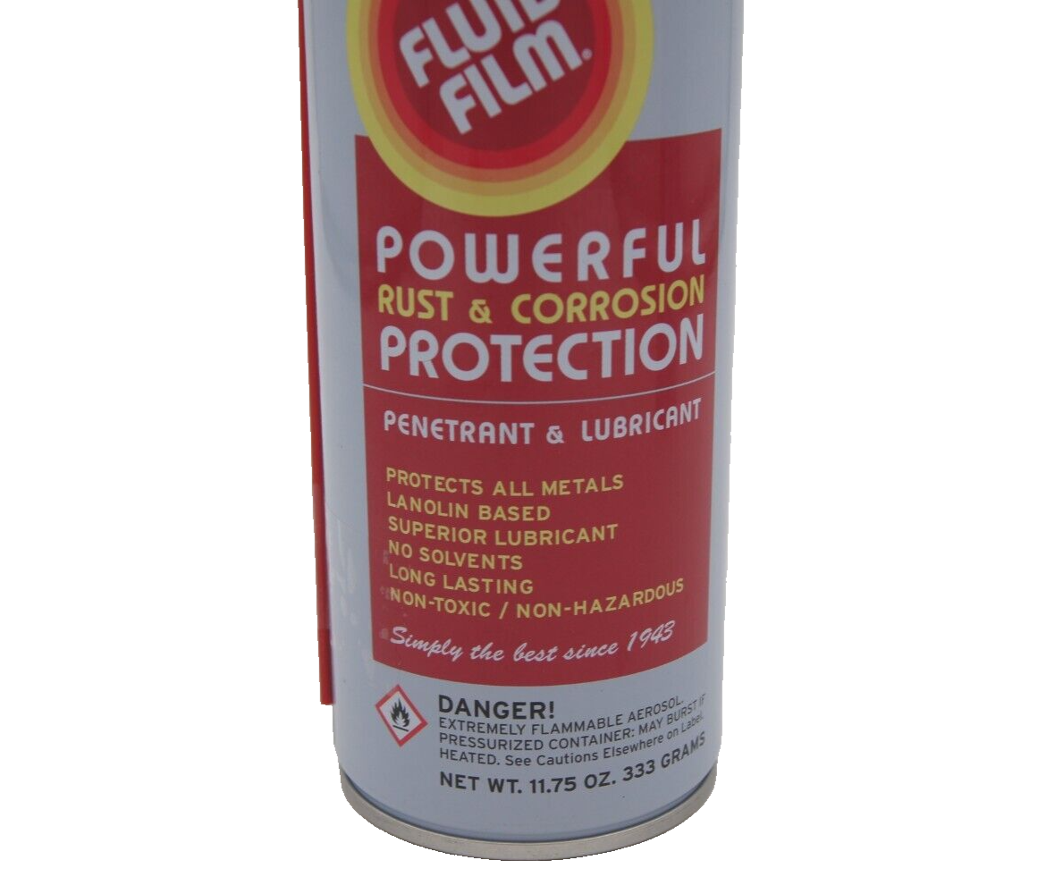 Fluid Film Rust Corrosion Penetrant Lubricant AS11 (11.75oz, 2 Pack)