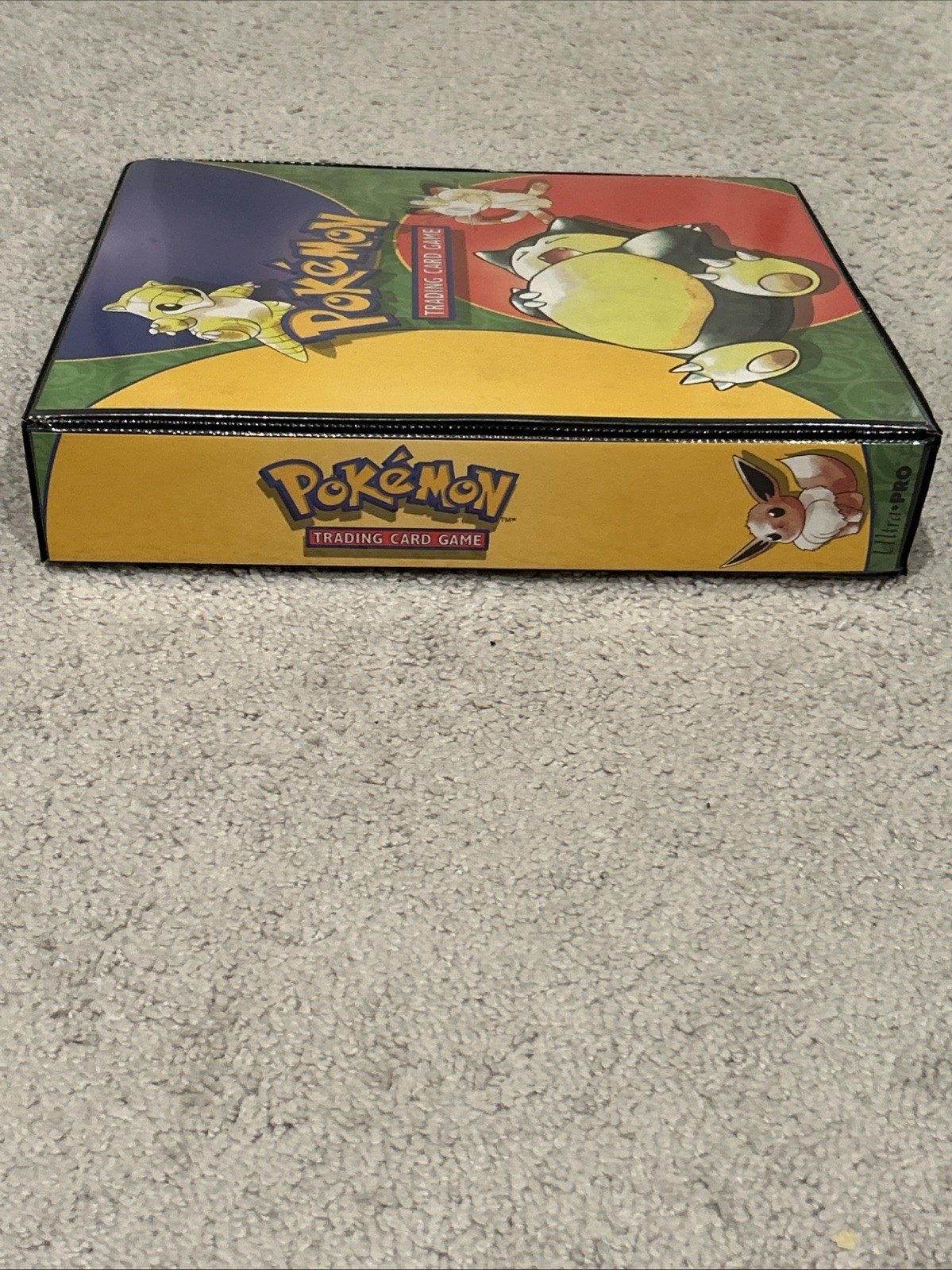Vintage 1999 Pokemon Trading Card Wizards of the Coast 3-Ring Binder EMPTY