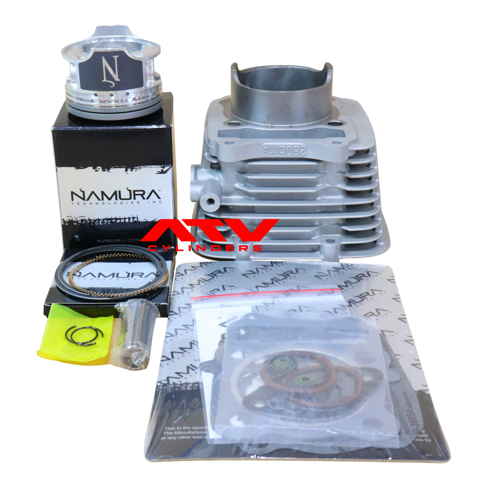 98-05 Arctic Cat 300 Cylinder Jug Piston Motor Top End Gaskets