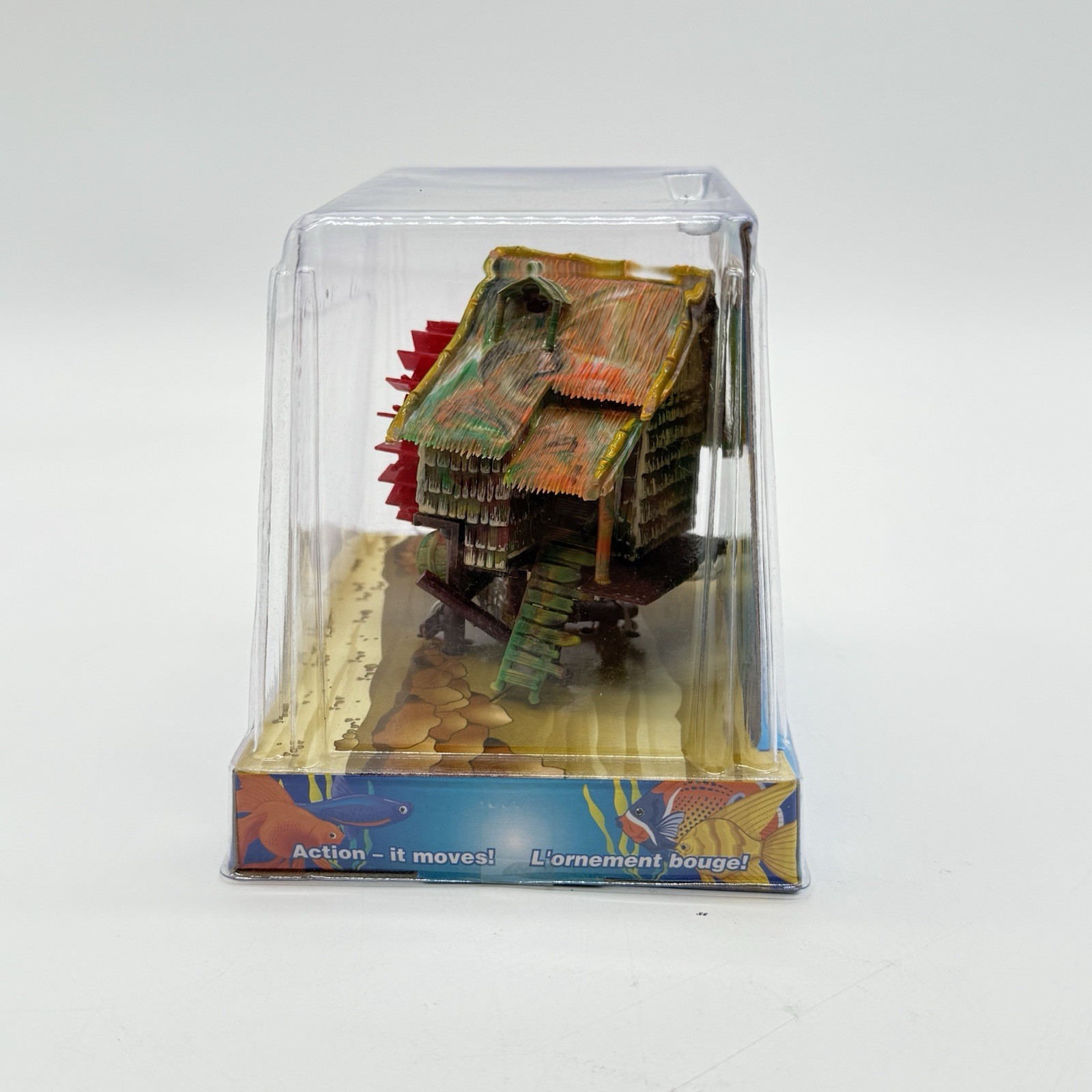 Penn-Plax Action-Air Aerating Aquarium Ornament – Rice Mill