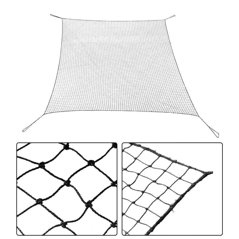 10 x 10 Feet Heavy Duty Baseball Softball Batting Cage Net Backstop Practice Net