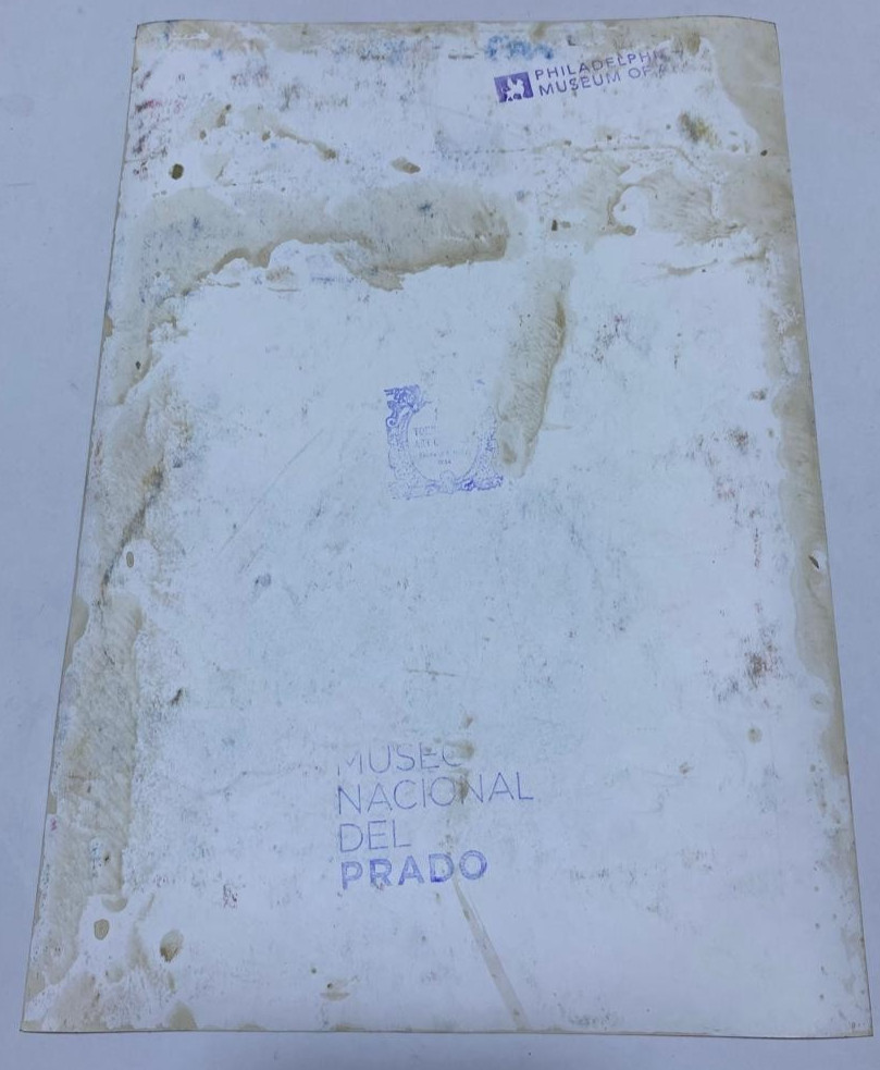 JOHN SINGER SARGENT Drawing on paper (Handmade) signed and stamped mixed media.