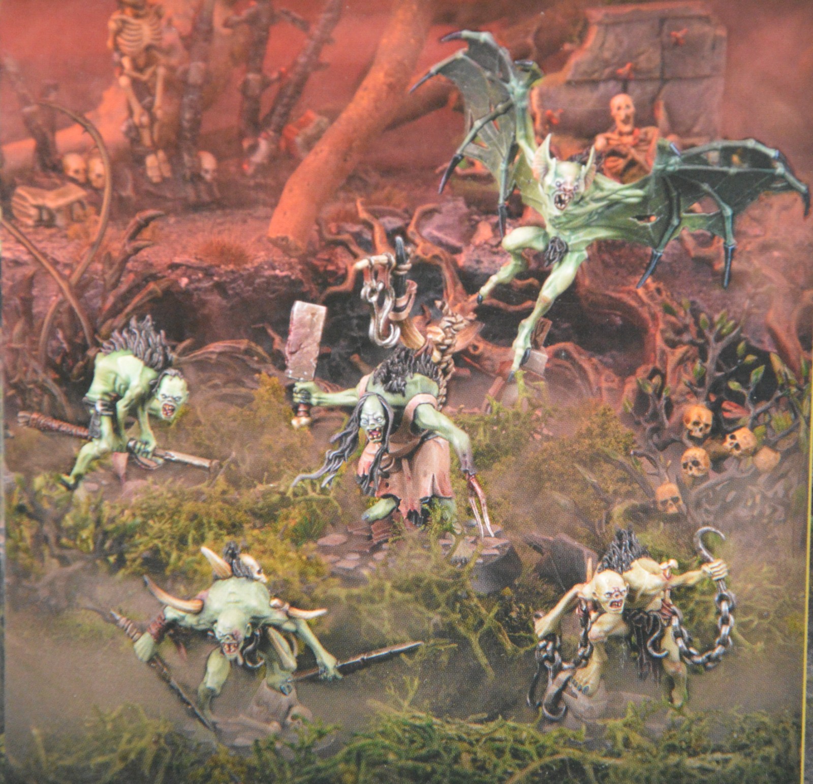 Warhammer AoS Underworlds Flesh-Eater Courts The Skinnerkin NEW w/CARDS