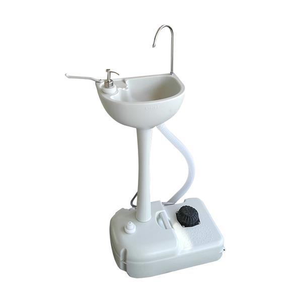 Portable Camping Toilet Flush 20L And Durable Sink Station Hand Wash Stand Fauce