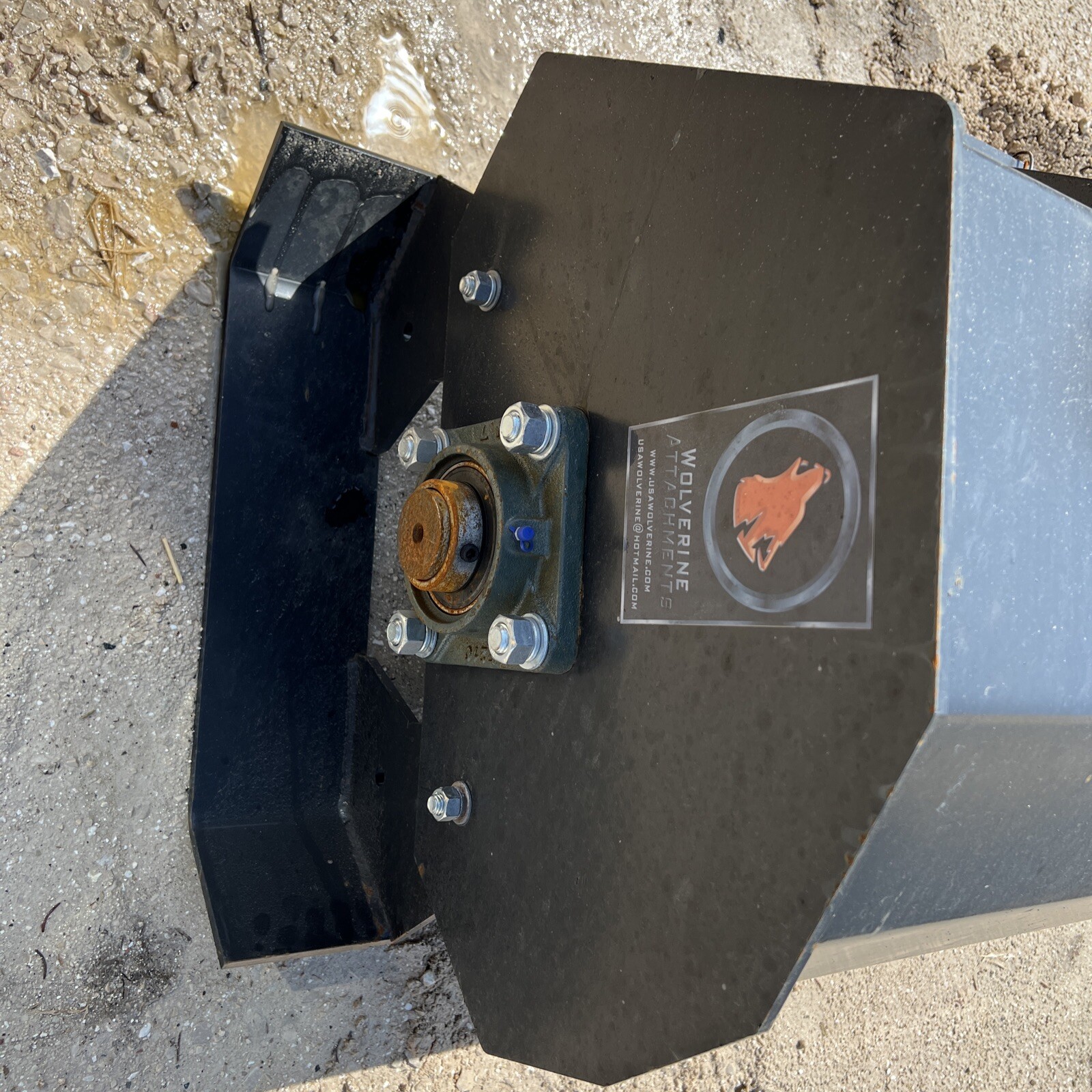 72 Inch Wolverine Skid Steer rototiller Case Cat Kubota Gehl ASV JCB Bobcat