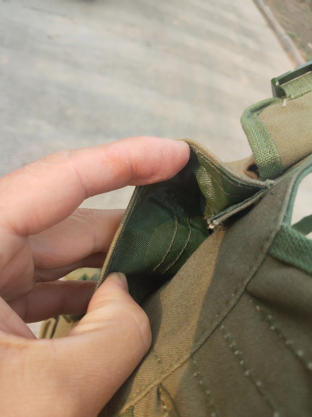 RARE SR Buckle 7.62 Mag Ammo Pouch Chinese Military Type 81 Chest Rig Bandolier