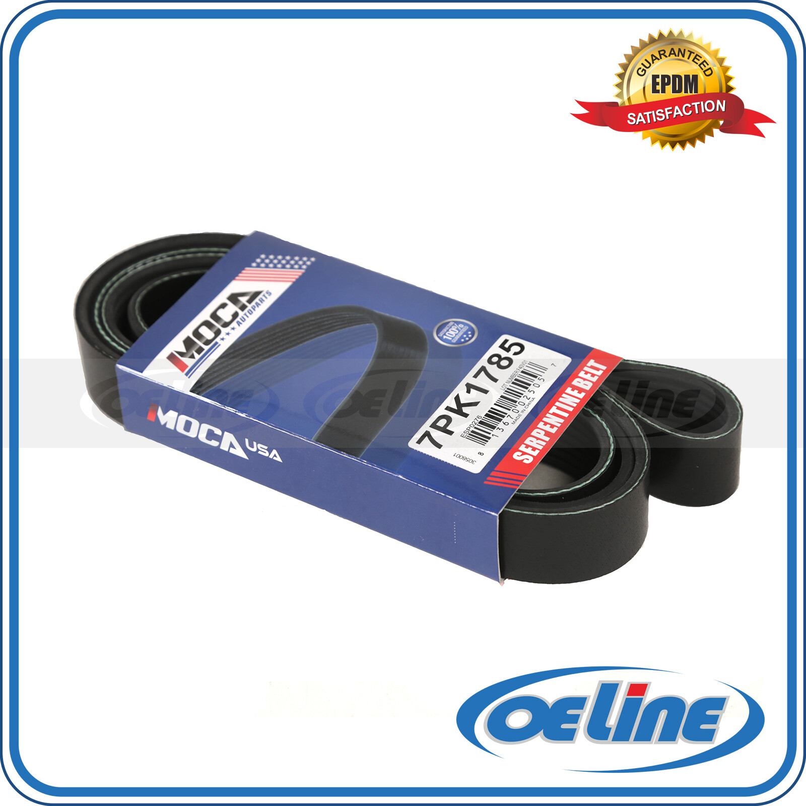 Serpentine Belt for 03-07 Honda Accord 2.4L l4 GAS DOHC Engine 7PK1785