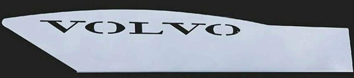 Stainless Steel Lower Door Plate Trim for 1998-2017 Volvo VNL Right & Left Side
