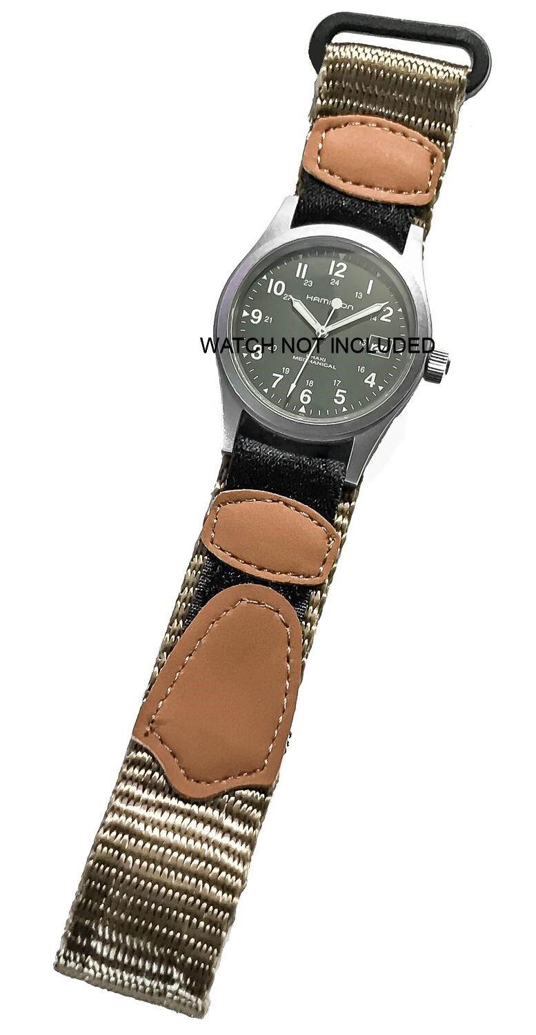 Voguestrap 16-20mm Nylon Watchband | Watchstrap Fits Timex Expedition | Unisex