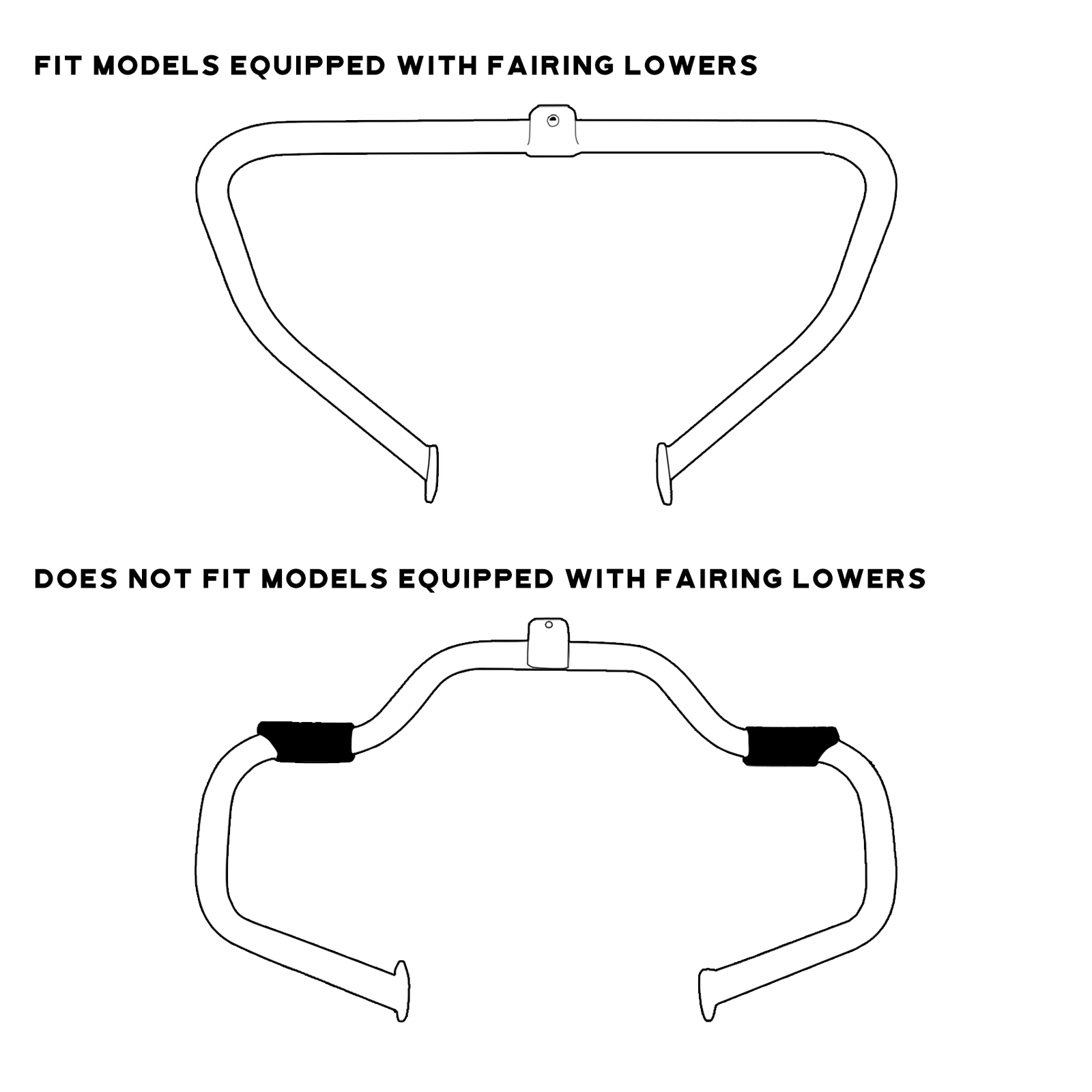 Engine Guard Highway Crash Bar For Harley Davidson Touring 1997-2008 97 04 06 07