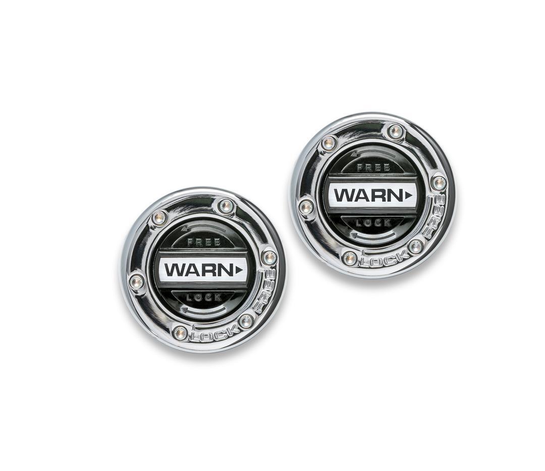 Warn 9790 Locking Hub Manual Hub 19 Spline Internal Mount Set Of 2