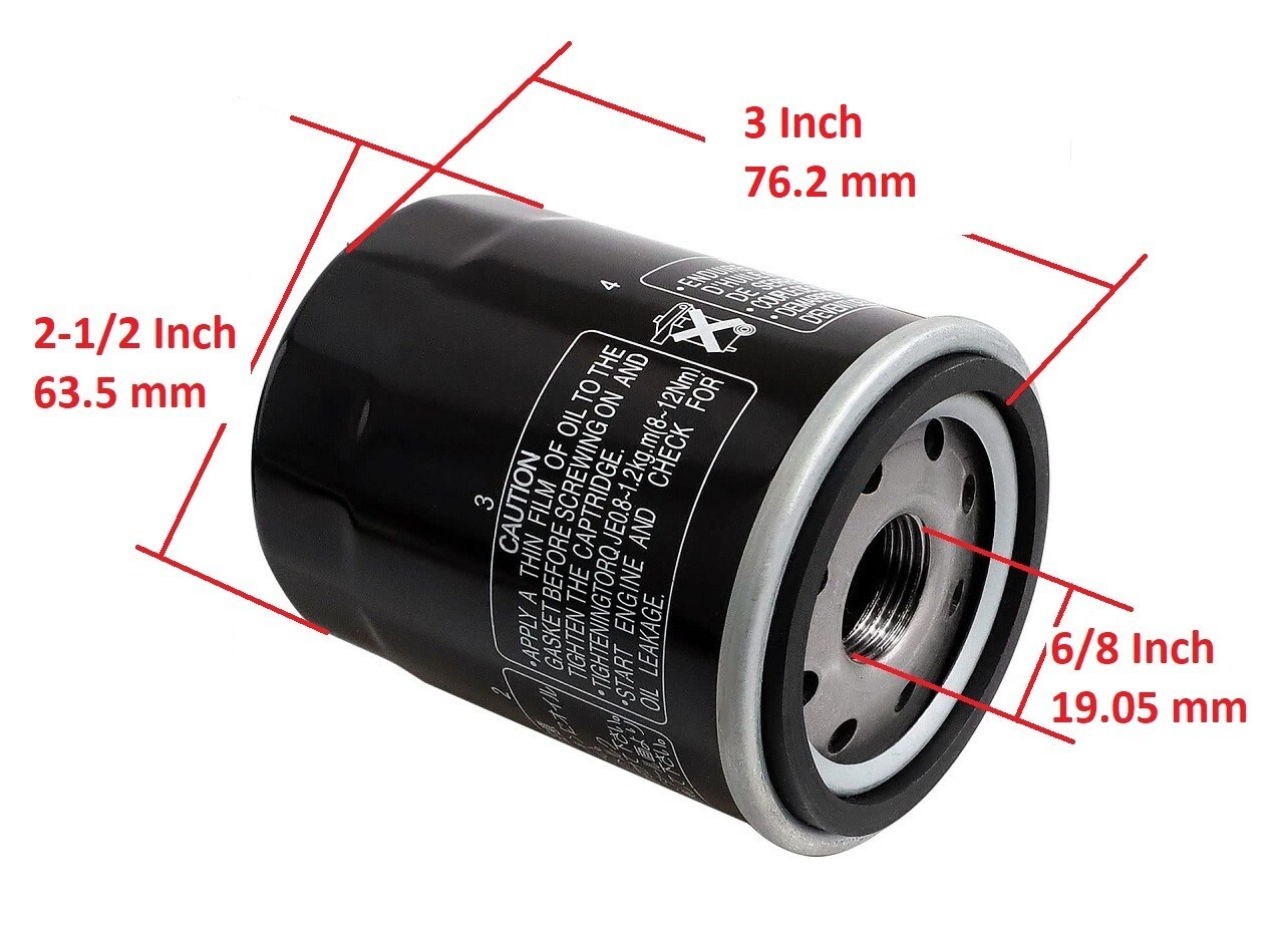 For Polaris Sportsman 500 4x4 / 6x6 / HO Spark Plug Oil Filter 1996 1997-2014