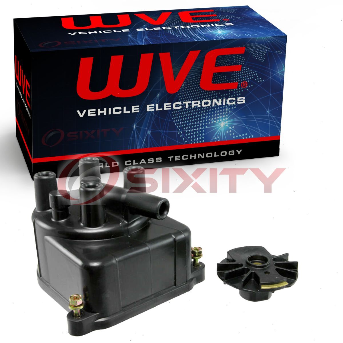 Wells Distributor Cap & Rotor Kit for 1992-2001 Honda Accord Prelude 2.2L wy