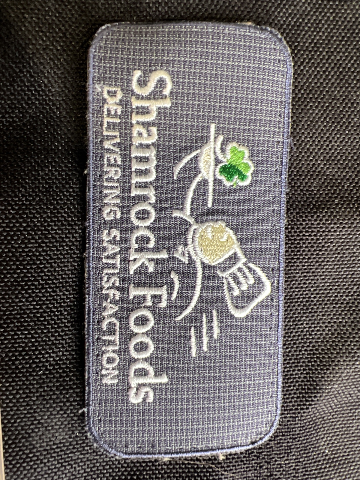 Shamrock Foods Food Service Uniform Patch Delivering Satisfaction.. Used