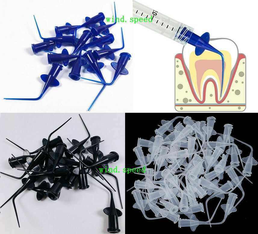 Dental Endo Irrigation Needle Syringe Tips Disposable Irrigator Tip 0.25/0.35mm