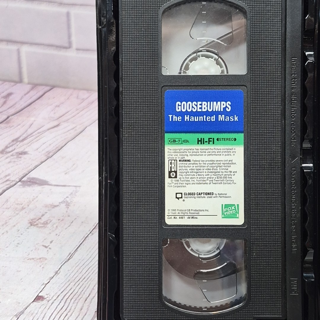 Goosebumps: The Haunted Mask (VHS, 1995) R.L. Stine