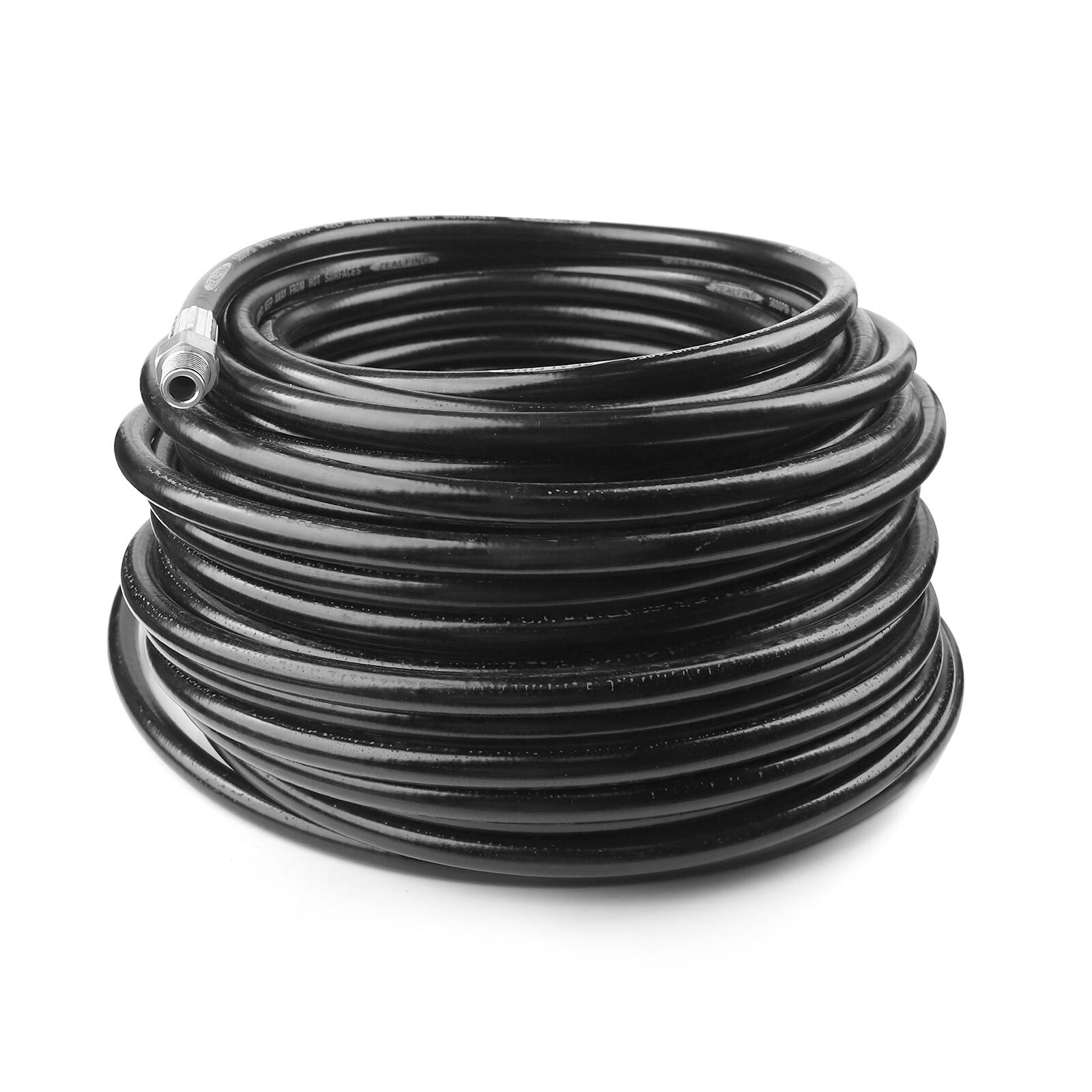 5800PSI Sewer Jetter Nozzles Kit 100FT 50FT Cleaning Hose for Pressure Washer