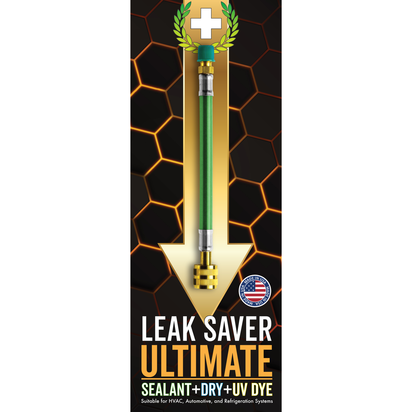Leak Saver Direct Inject ULTIMATE for AC, Refrigeration, and Automotive - 3 PACK