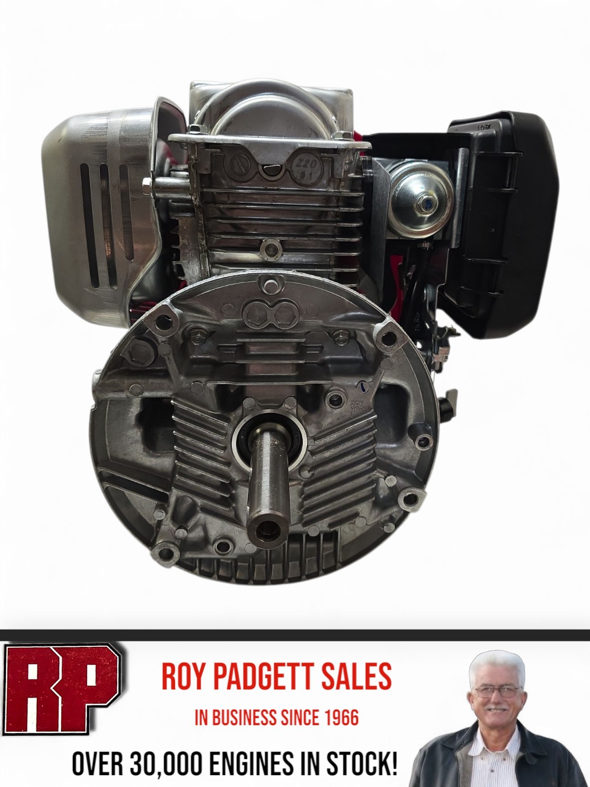 GSV 190 Honda 5.1HP Over Head Cam Motor 7/8" x 3" Vertical Shaft Engine