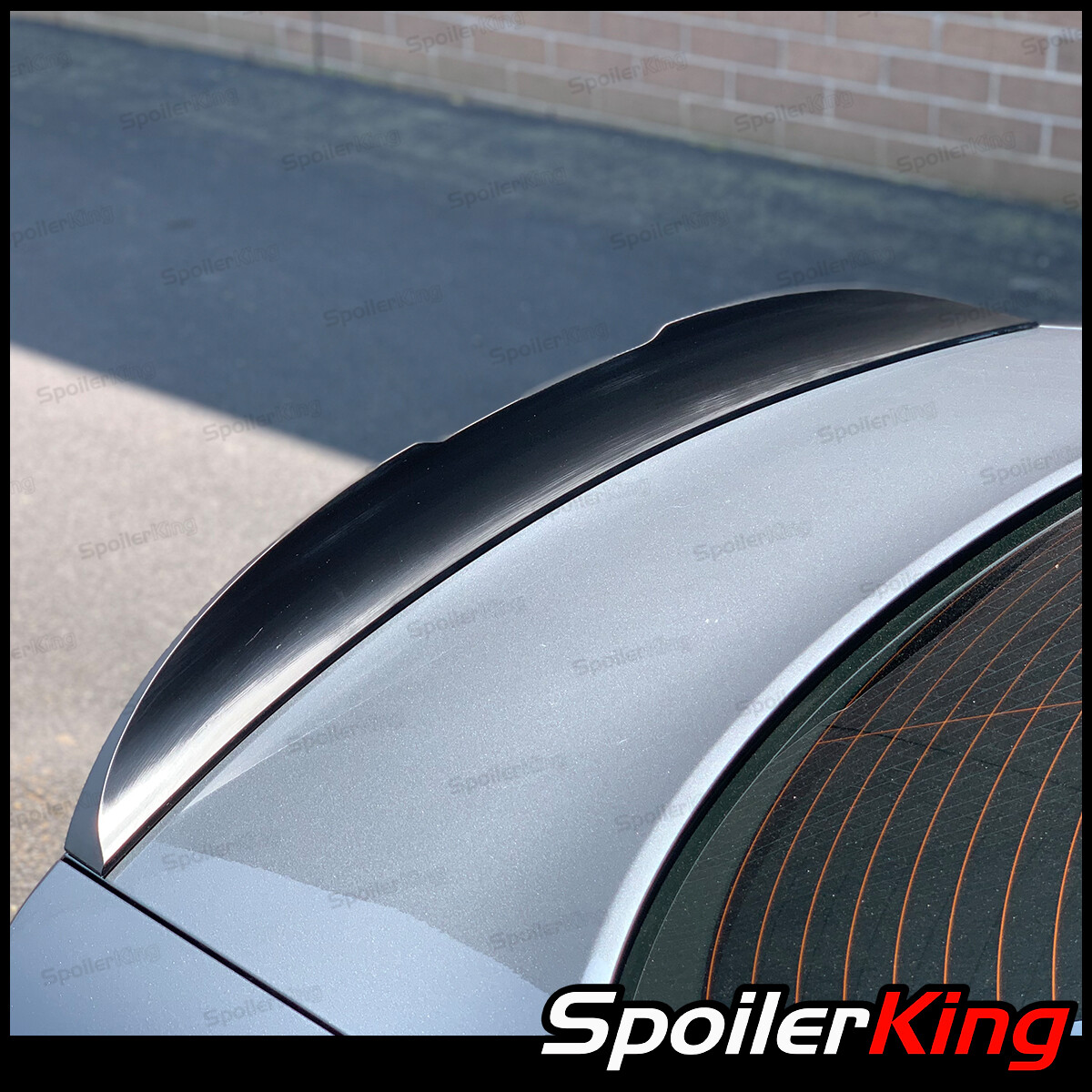 SpoilerKing 380KC Universal 30"- 55" Custom Rear Polyurethane Trunk Spoiler Wing